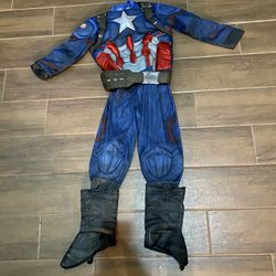 Captain America Boys Small