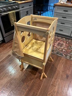 Guidecraft foldable kitchen helper tower