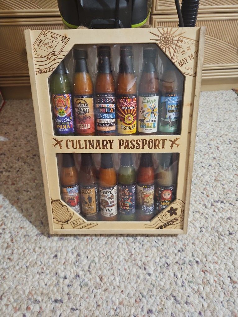 Culinary passport hot sauce