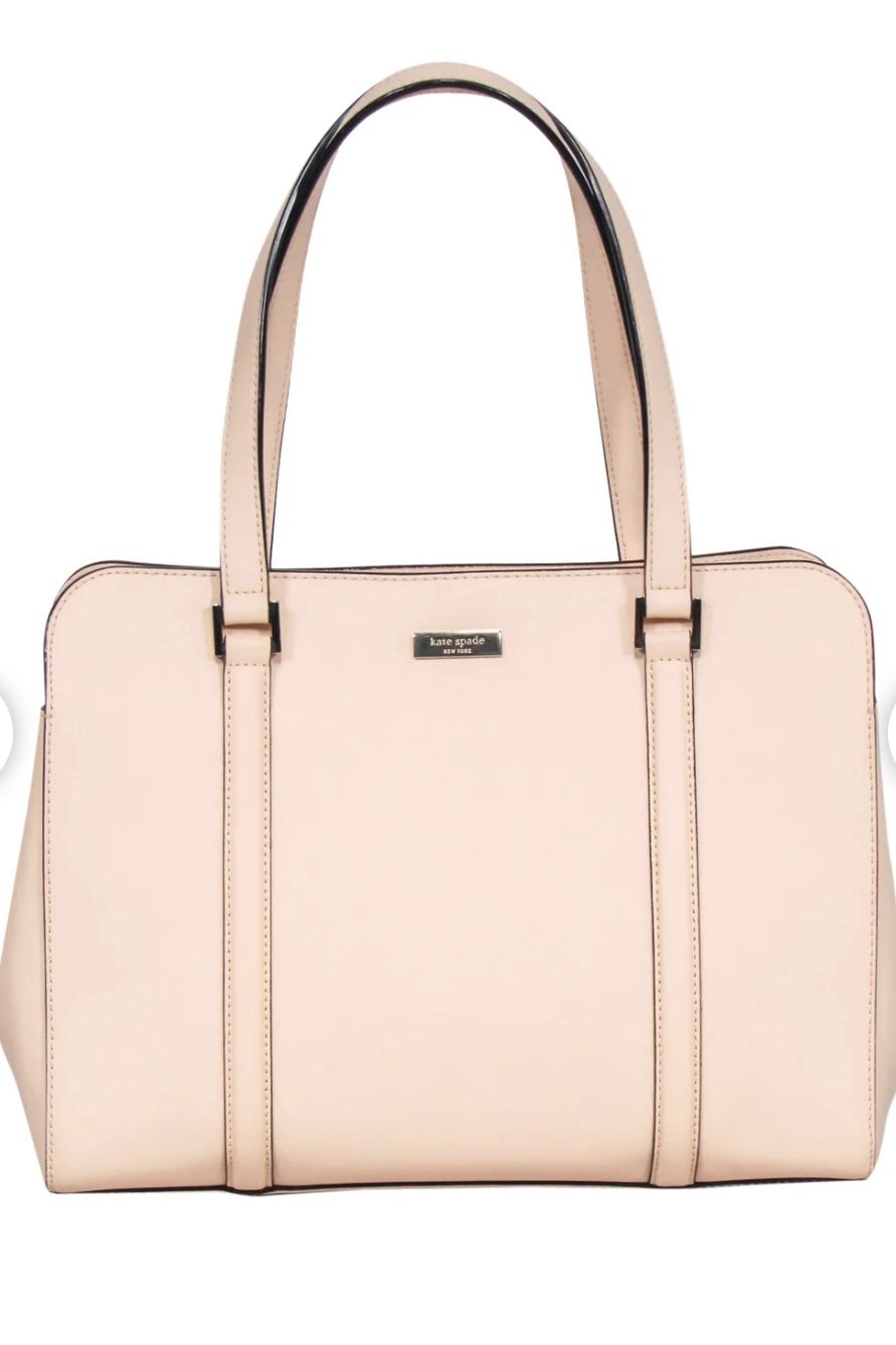 Kate Spade New York - Peach Pink Textured Leather(brand New)