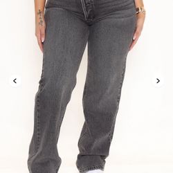 Straight Cut Jeans 