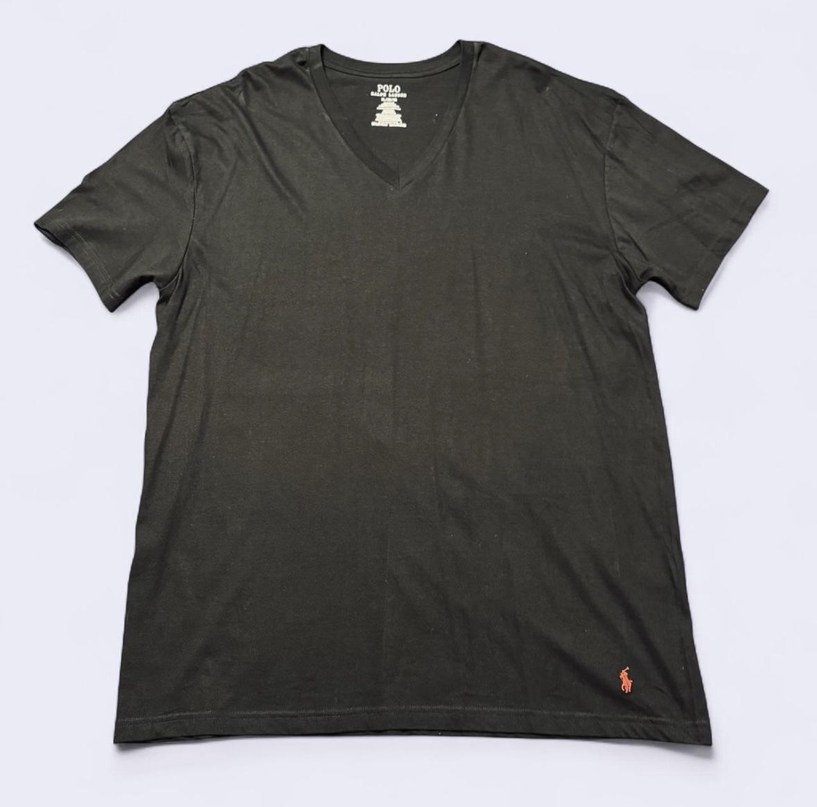 Polo Ralph Lauren Black V-Neck T-Shirt - Brand New