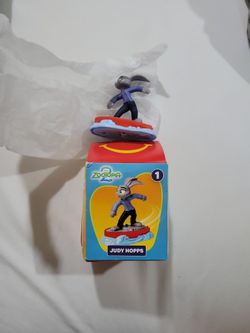Mcsonald toy Judy hopps