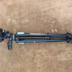 Manfrotto190x tripod with 804rc2 3 way pan tilt head