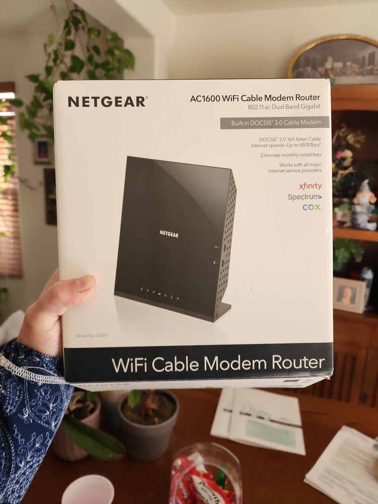 Netgear Wifi Cable Modem Router