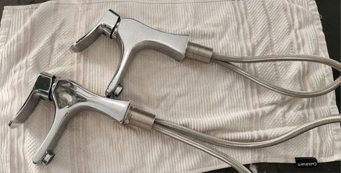 2 chrome bathroom  faucet  price for pair