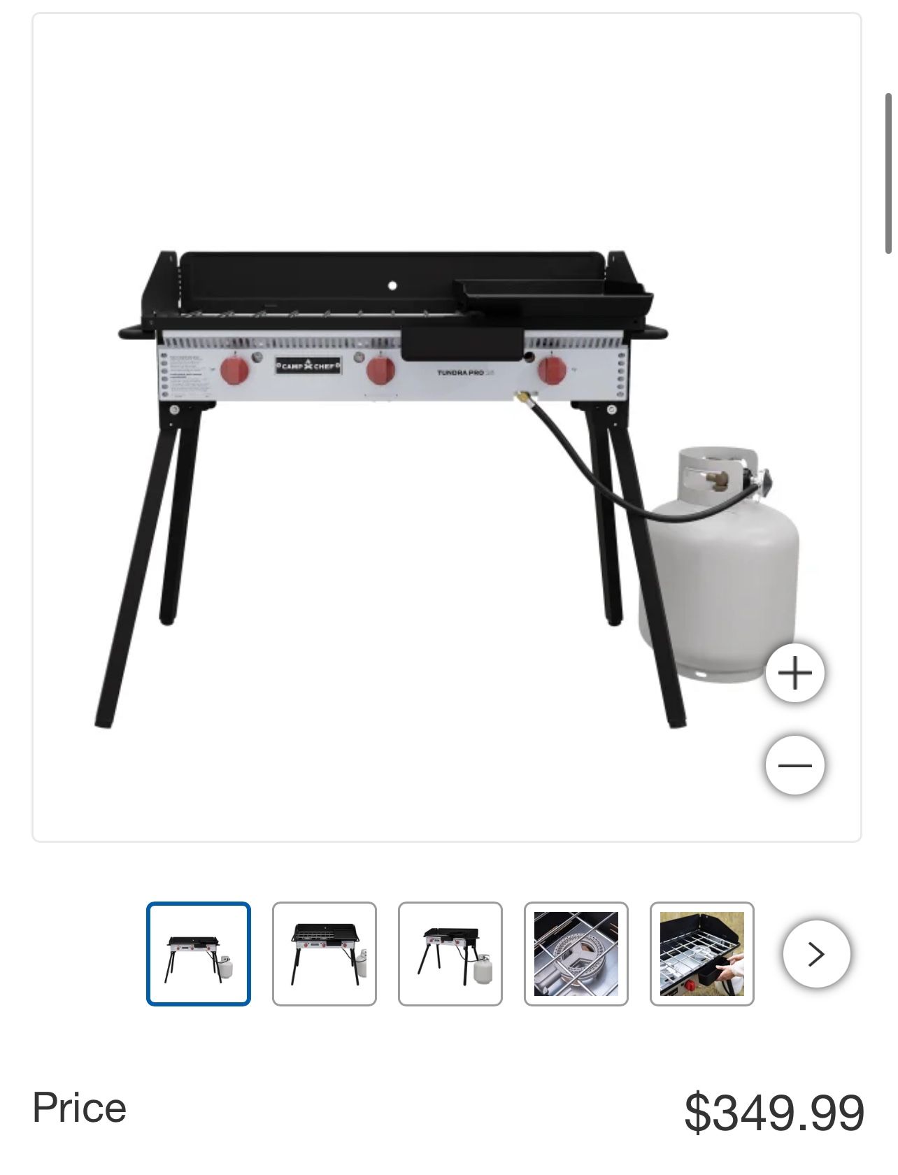 Brand New: Camp Chef TUNDRA PRO 16 THREE-BURNER COOKING SYSTEM