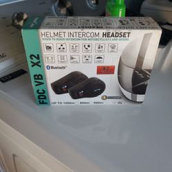 Helmet Intercom Headset.