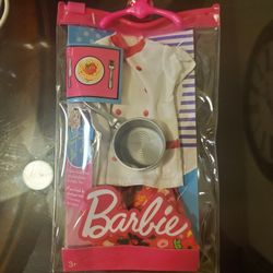 New Barbie Chef Fashion Clothes
