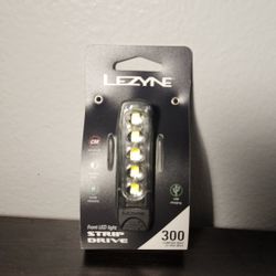 LEZYNE Strip Drive Front Bicycle LED Light 300 Lumens
