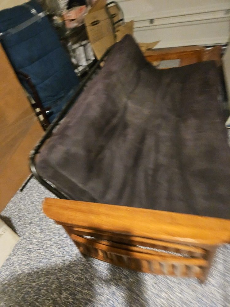 Futon W/full Size Matress