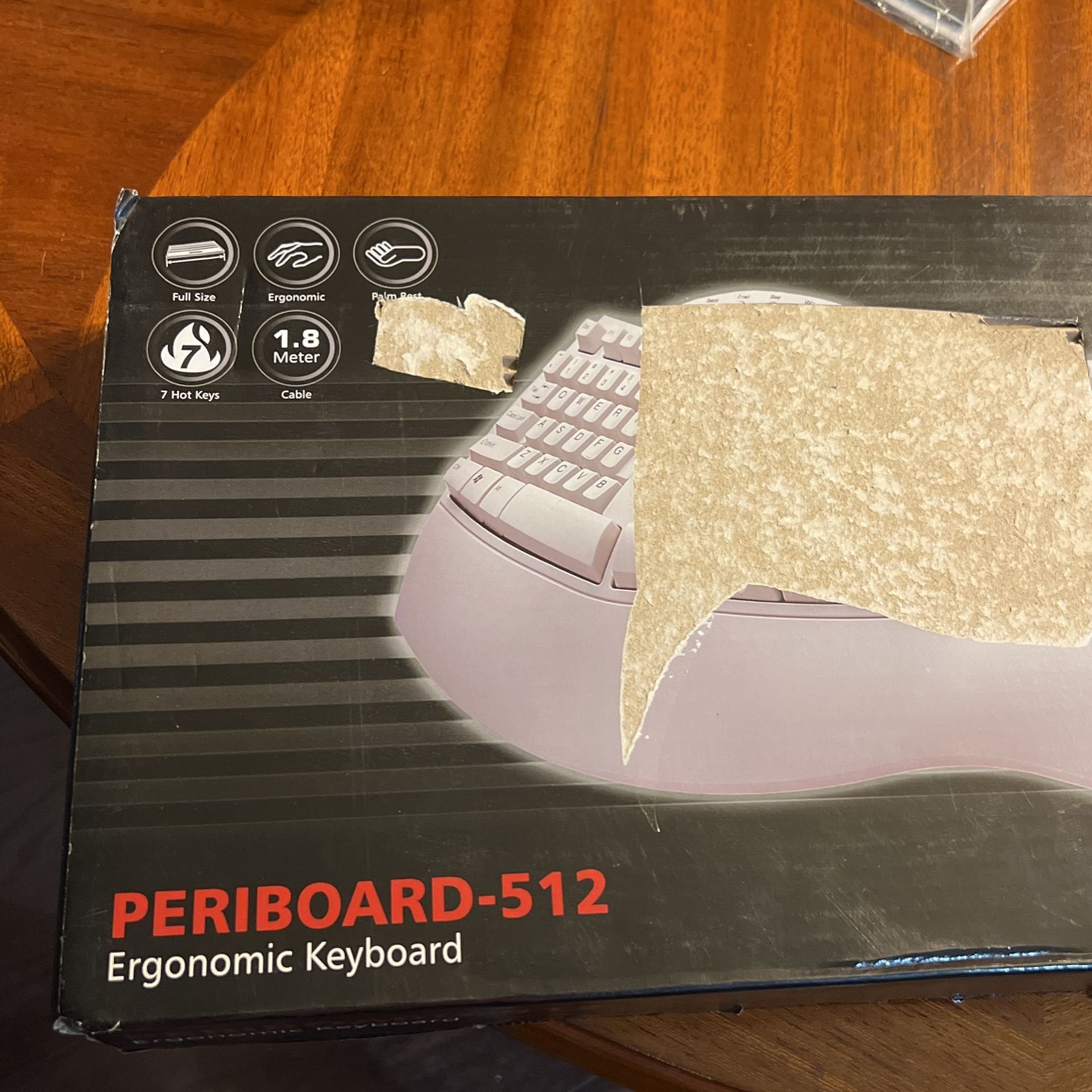 Periboard-512 Ergonomic Keyboard