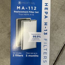 Medify Air Purifier MA-112 Replacement Filter (2) 