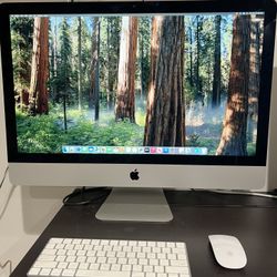iMac 5K 27"- 256Gb SSD/1TB HDD - 28GB RAM, 2GB GPU, MacOS Sequoia Like New Condition