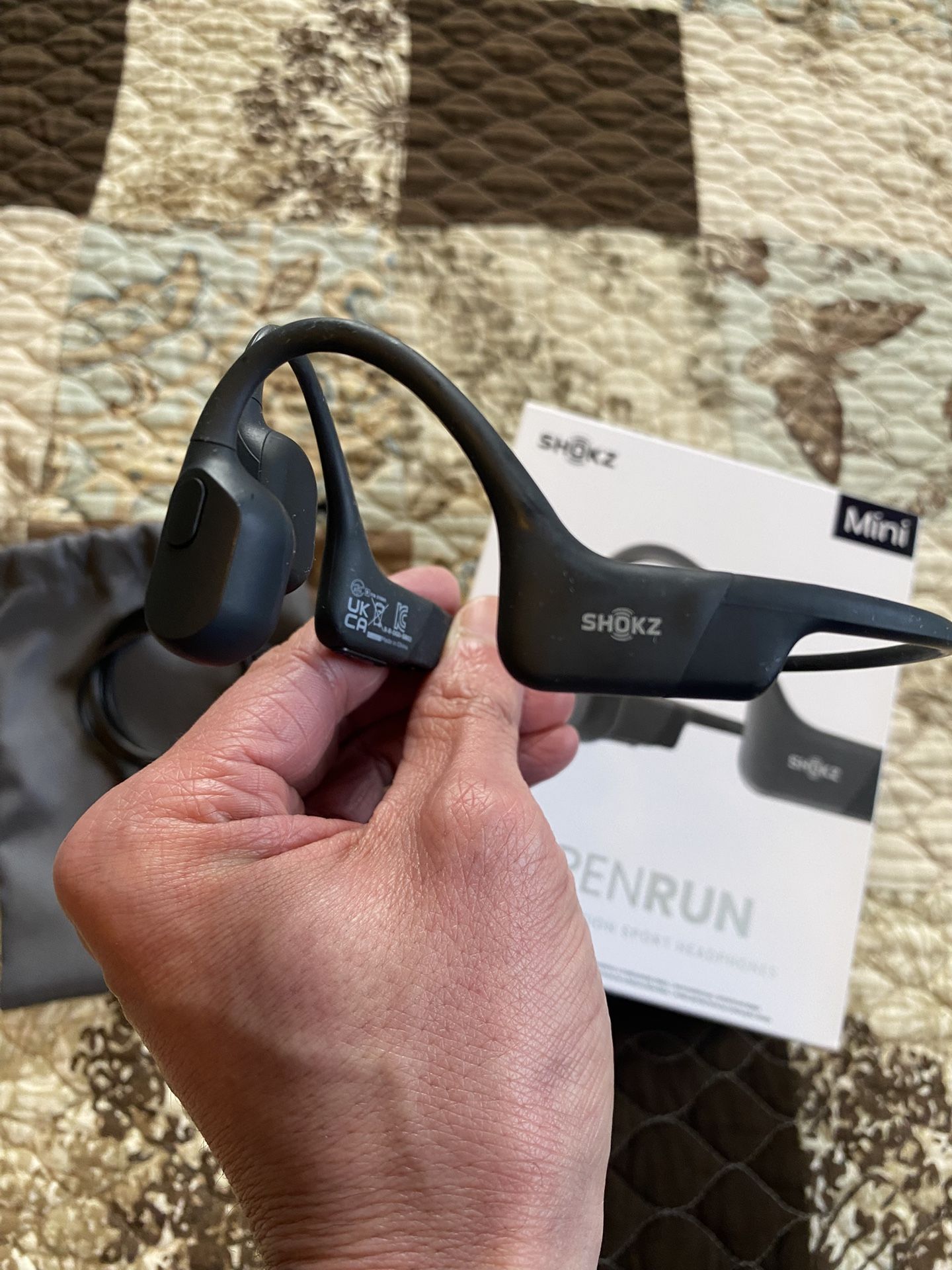 Shokz Open Run Mini Black Headphones (50% OFF $129.99/$64.99 or OBO)