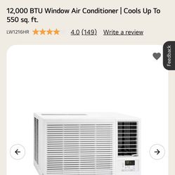 🔥 BRAND NEW LG 12,000 BTU AIR CONDITIONER & HEATER – NEVER USED! ❄️