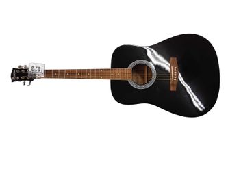 Maestro Sa41bkch Black Acoustic Classic Guitar
