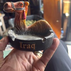 Camel Ashtray From Iraq 