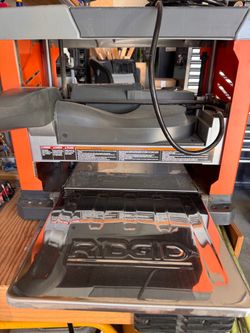 Rigid 13” planer