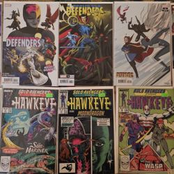 Marvel Comics - Defender, Hawkeye, Punisher Lot