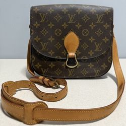 Louis Vuitton St. Cloud Monogram Canvas Leather