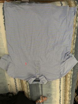 Ralph Lauren striped polo L