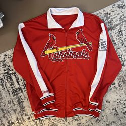 St. Louis Cardinals Red Track Jacket 