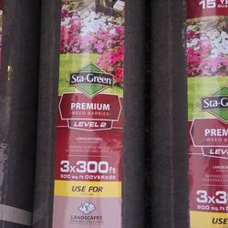 🔨 CONTRACTOR SPECIAL 🔨
Sta-Green PREMIUM Weed Barrier – 3 ft x 300 ft (900 sq ft)