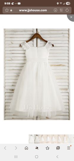 Tea Length Flower GIRL Dresses