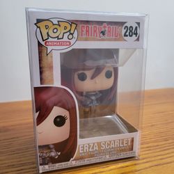Funko POP! Fairy Tail Ezra Scarlet #284 w/Protective Case