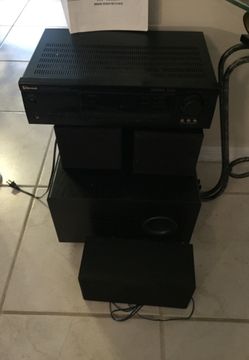 Sherwood surroundsound five speaker system