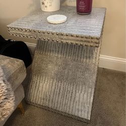 Z Shaped Side Table