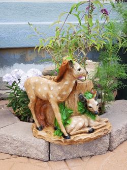 Deer decoration pot