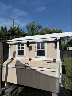 Chicken coop and  run