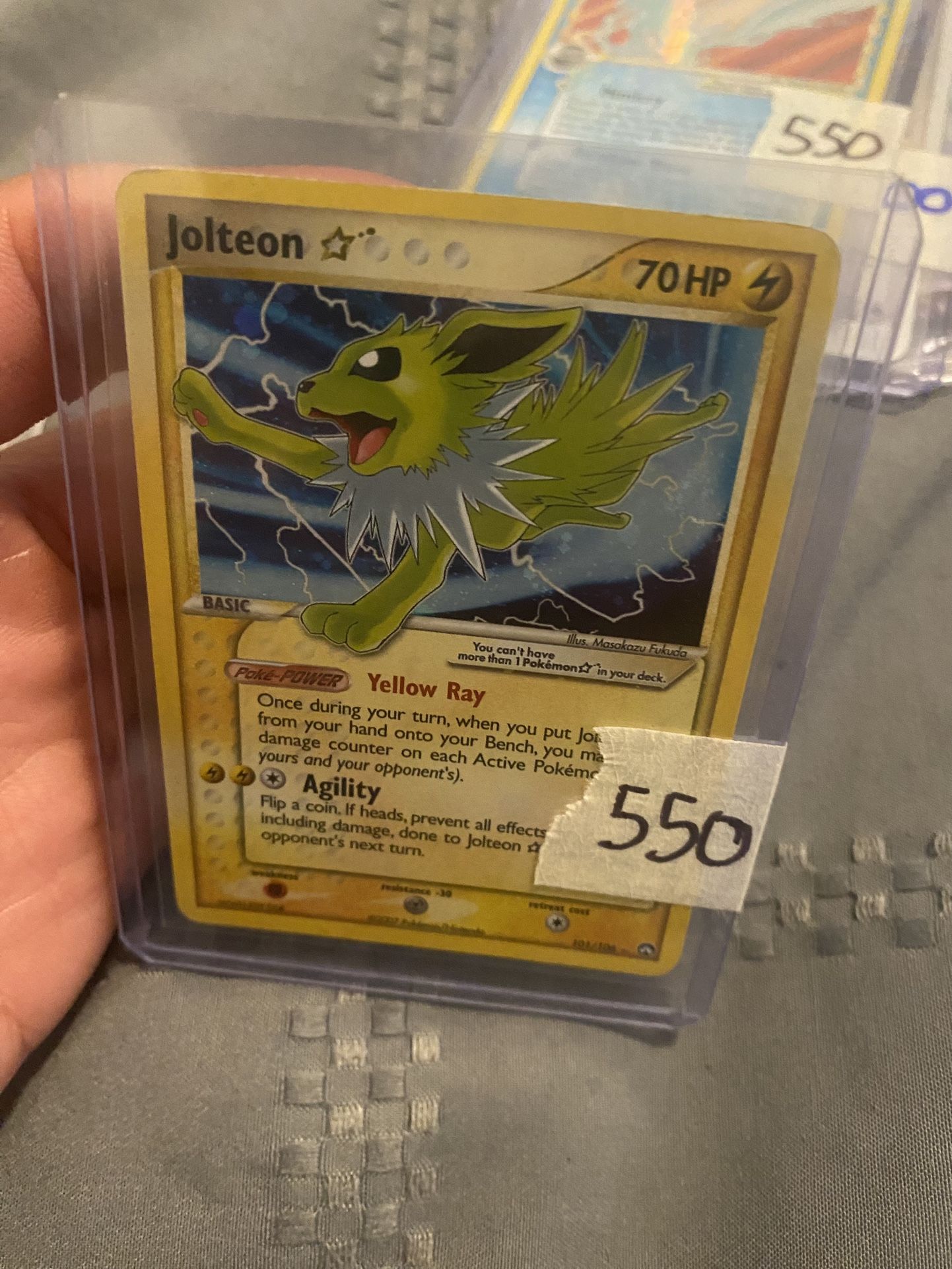 Jolteon Gold Star Light Play