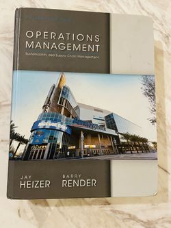 Book , Operations Management (11th Edition) CD Included , Used - Good Condition