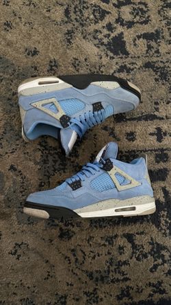 University Blue Jordan 4 Size 10.5