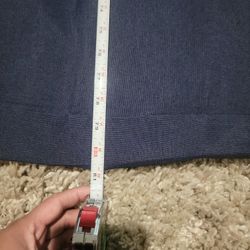 Dark Blue Outdoor Long Chair Cushion Cover