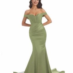 Sage Green Bridesmaids Dress