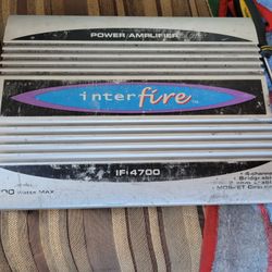 Interfire IF 4700 Power Amplifier