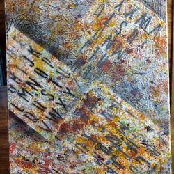 Original Abstract Canvas Artwork 