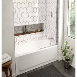 Maui 60 in. x 30 in. Soaking Bathtub with Right Drain in White