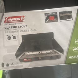 Coleman 2 Burner Propane Stove 20,000 BTU