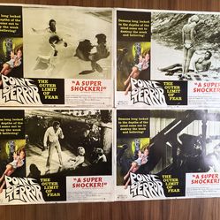 Original 1966 THE YOUNG WARRIORS Lobby Card James Drury WWII Scene Vintage