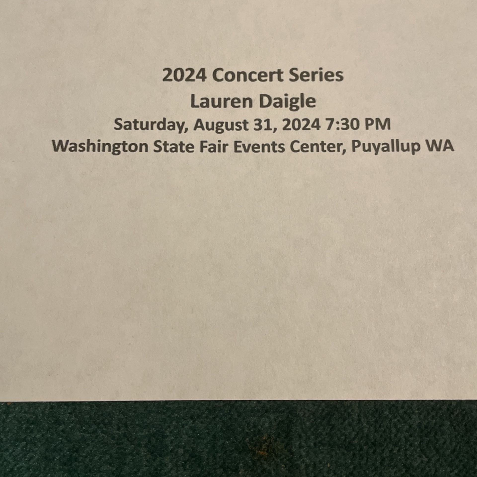 Lauren Daigle Concert Tickets