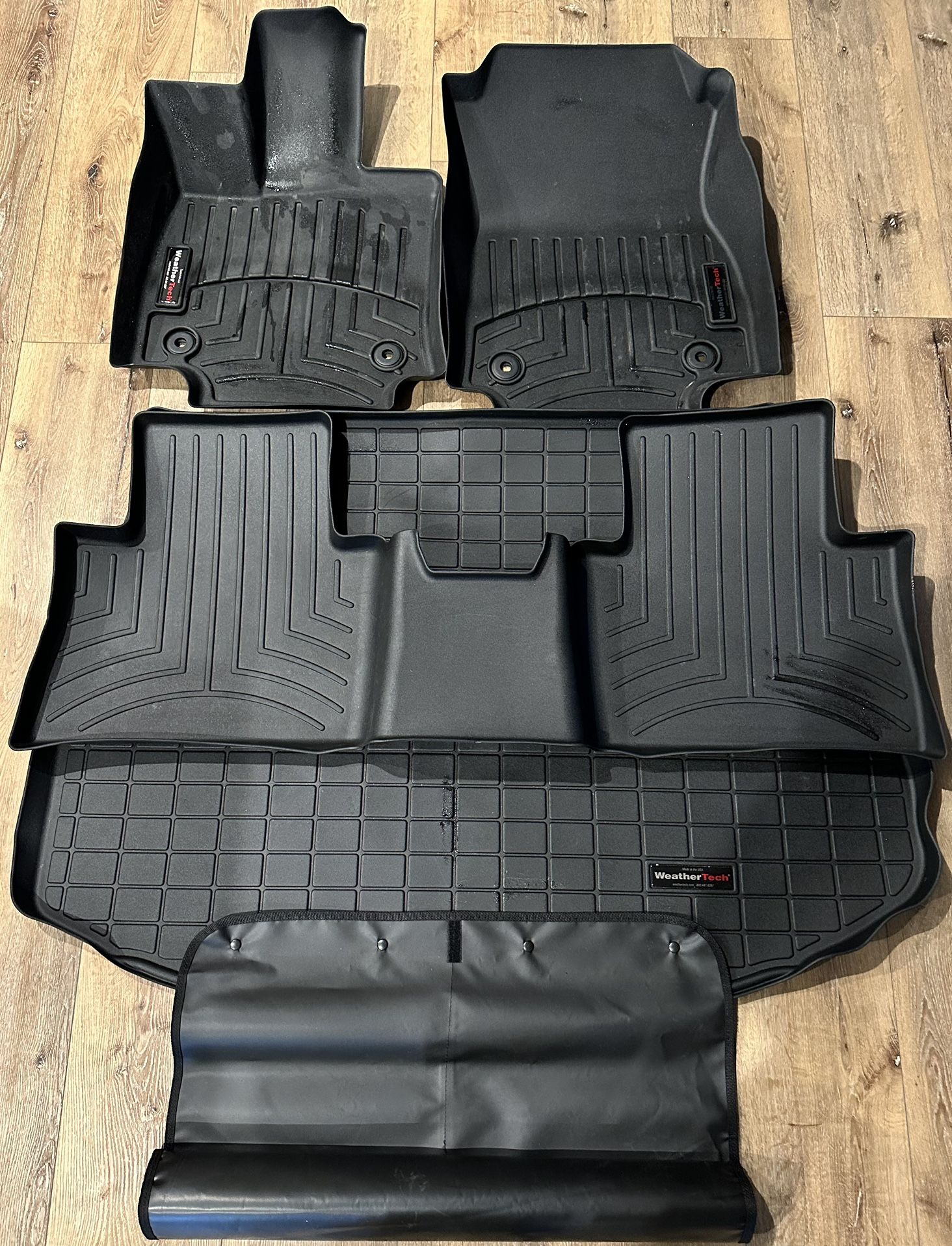 Lexus NX350 Weather Tech Floor Liners And Cargo Area w/bumper Protection