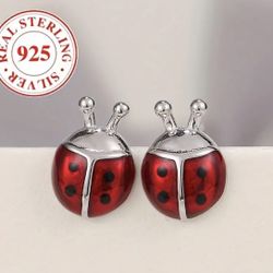 Ladybug Earrings 