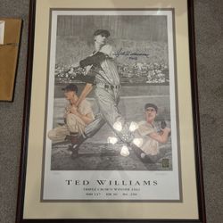 Ted Williams And Reggie Jackson Autograph Memorabilia 