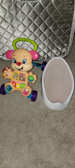 Baby Angel Care Bath Seat & Vtech Learning Walker Toy