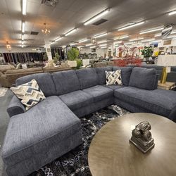 Sectional With 2 Chaices 1599 New With Warranty 0 Down Financing No Credit Needed No Interest 